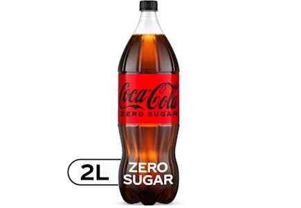 2 Coke Zero 2-Liters