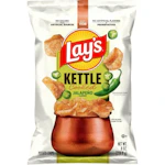 6 Lay's Kettle Cooked Potato Chips Bags