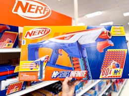 Nerf Infinite Blaster, Only $21 at Target (Reg. $40) card image