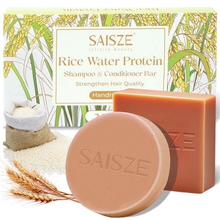 Rice Water Shampoo & Conditioner Bar Set