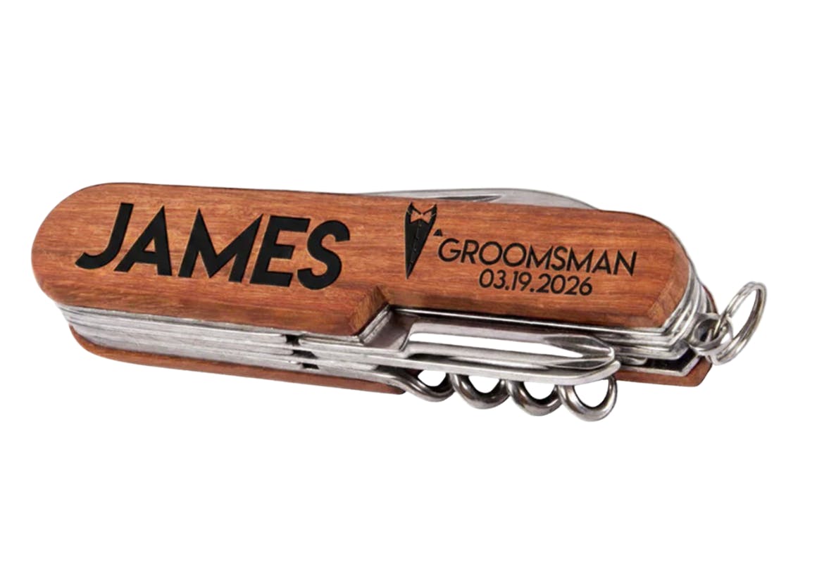 Personalized Groomsmen Multi-Tool