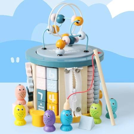 Wooden Activity Cube
