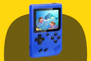 a handheld gaming console