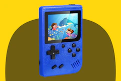 a handheld gaming console