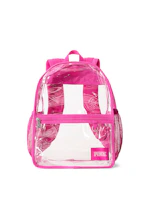 PINK Clear Backpack