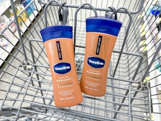 vaseline lotions in walgreens cart
