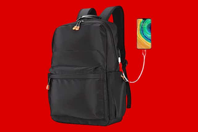 Laptop Backpack, Only $10.99 on Amazon (Reg. $19.99) card image