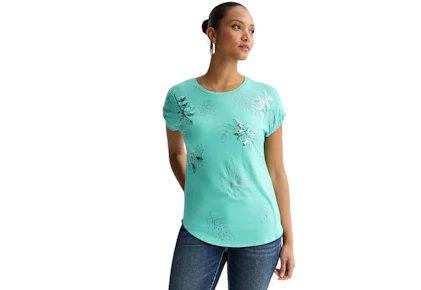 Apt. 9 Women's Embellished Top