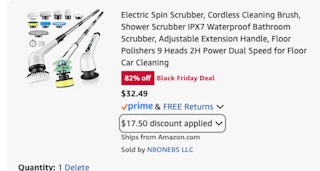 Cordless Electric Spin Scrubber Discount