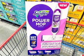 costco swiffer power mop kit in cart