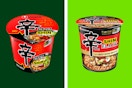 nongshim ramen on a grid