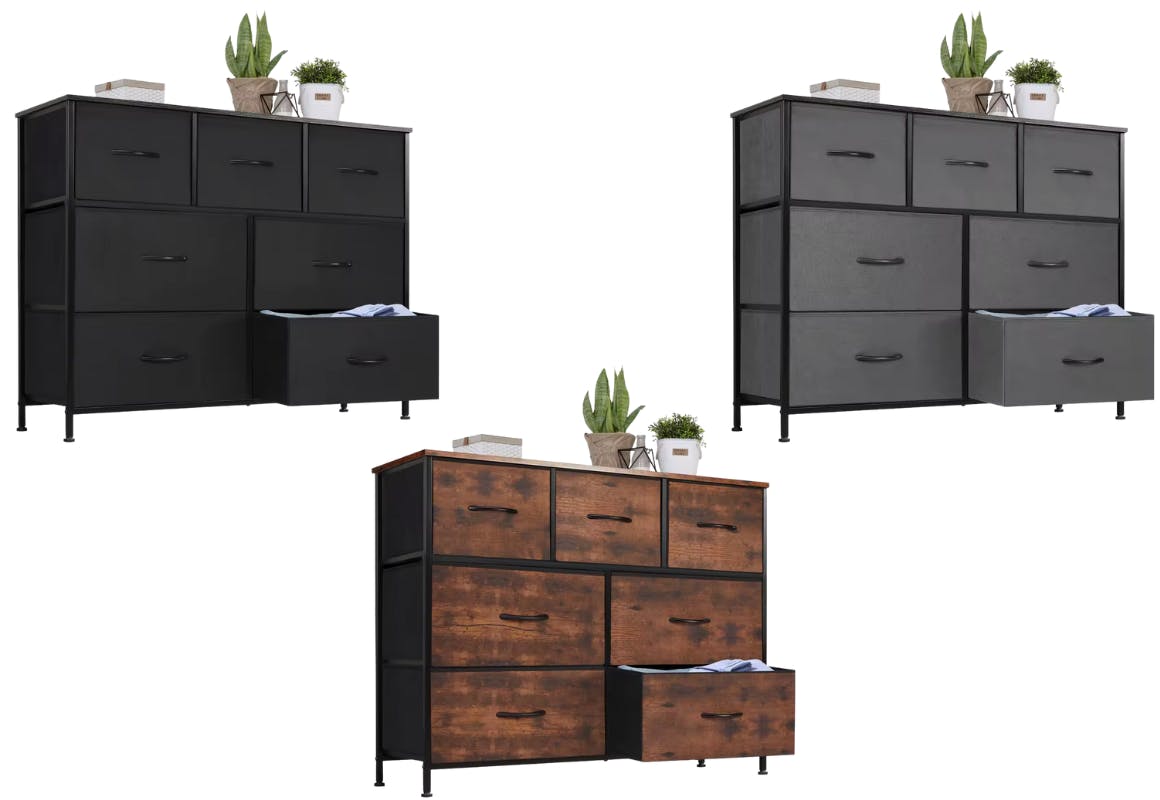 JHK Fabric Drawer Desser