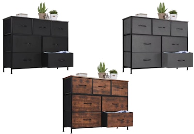 JHK Fabric Drawer Desser