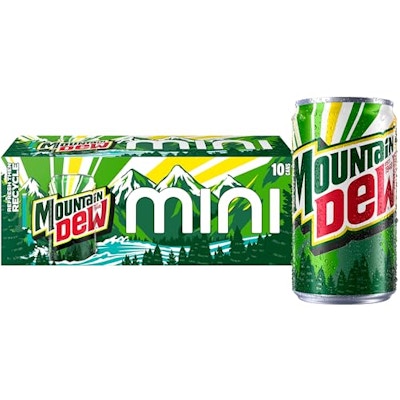 4 Mountain Dew Soda 10-Packs