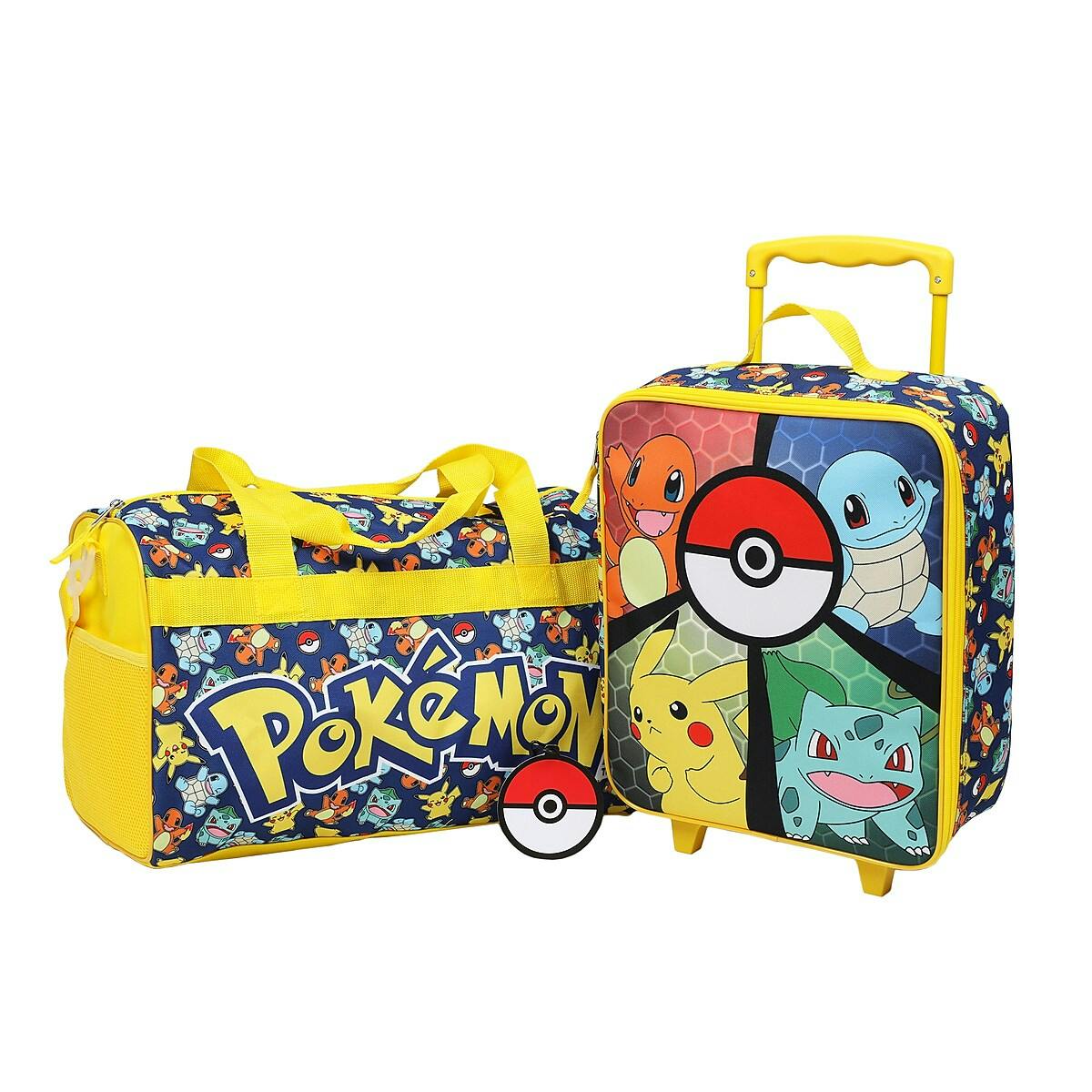 Pokemon 3-Piece Luggage Set