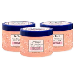 2 Dr Teal's Body Scrub 3-Packs