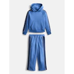 Kids' Piped Hoodie and Pants Set