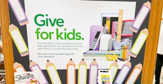 tools for back to school publix sign
