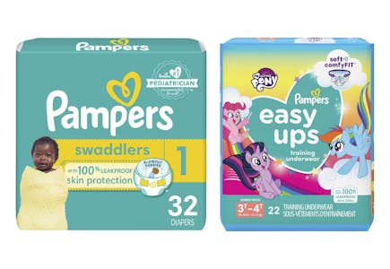 4 Pampers Packs