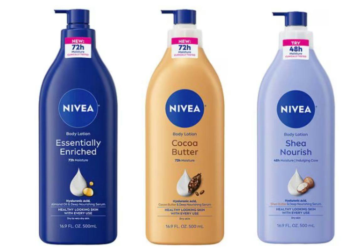 3 NIVEA Lotions