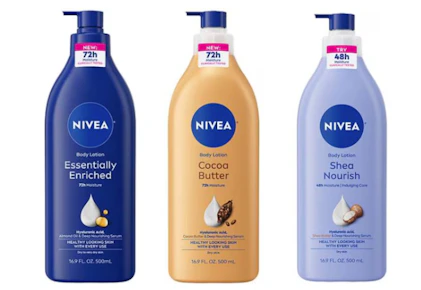3 NIVEA Lotions