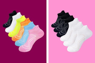 amazon socks on a grid