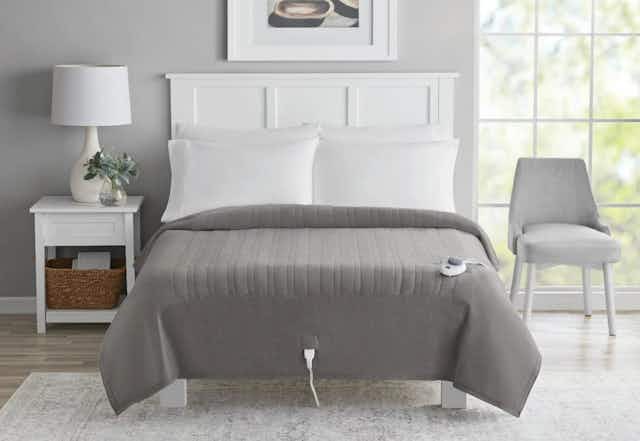 Electric Blanket Deals at Walmart: Full, Queen, and King, Starting at $21 card image
