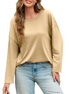 Women's Oversized Long Sleeve Tee