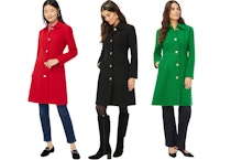 J. Crew Women's Wool-Blend Lady Coat
