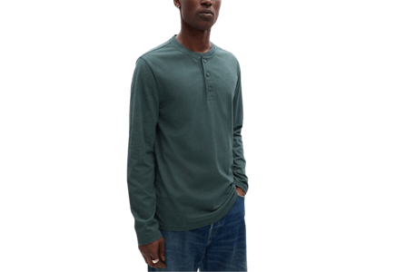 Gap Factory Men's Henley Tee