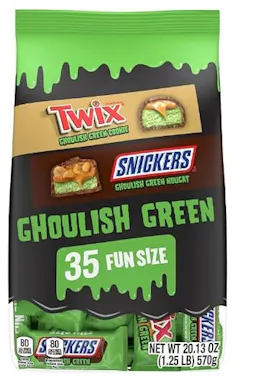 2 Snickers & Twix Halloween Candy