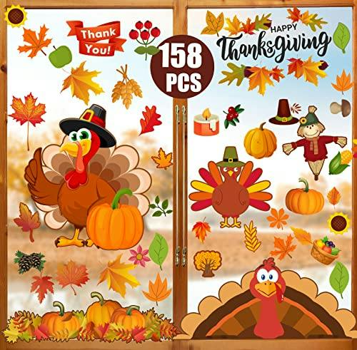 Thanksgiving Window Clings