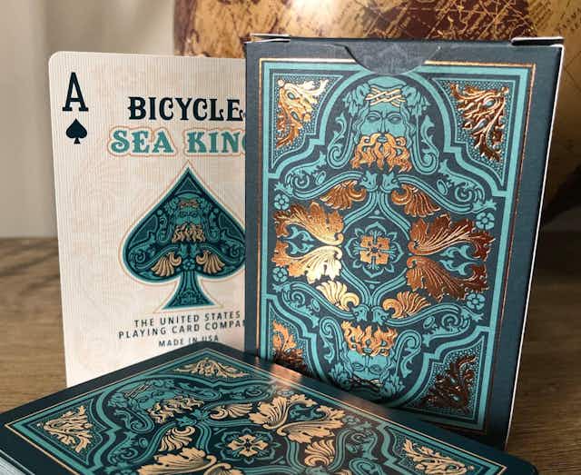 Bicycle Sea King Playing Cards, Only $1.79 on Amazon card image