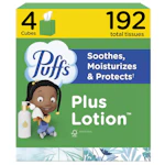 Puffs Facial Tissues 4-Pack