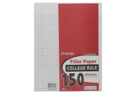 2 Top Flight Filler Paper Packs