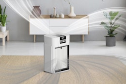 This $120 Large Room Air Purifier Is Just $55 With Amazon Prime card image