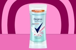 Degree Advanced Deodorant, as Low as $3.32 on Amazon card image