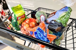 Meijer 7 for $7 Sale Produce Deals — Bagged Russet Potatoes for $1 and More card image