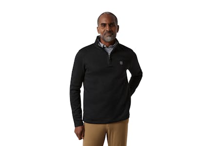 Chaps Men's Quarter Zip Sweater