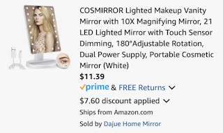Amazon Lighted Vanity Mirror 2025 2