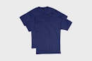 hanes t-shirts on a grey background