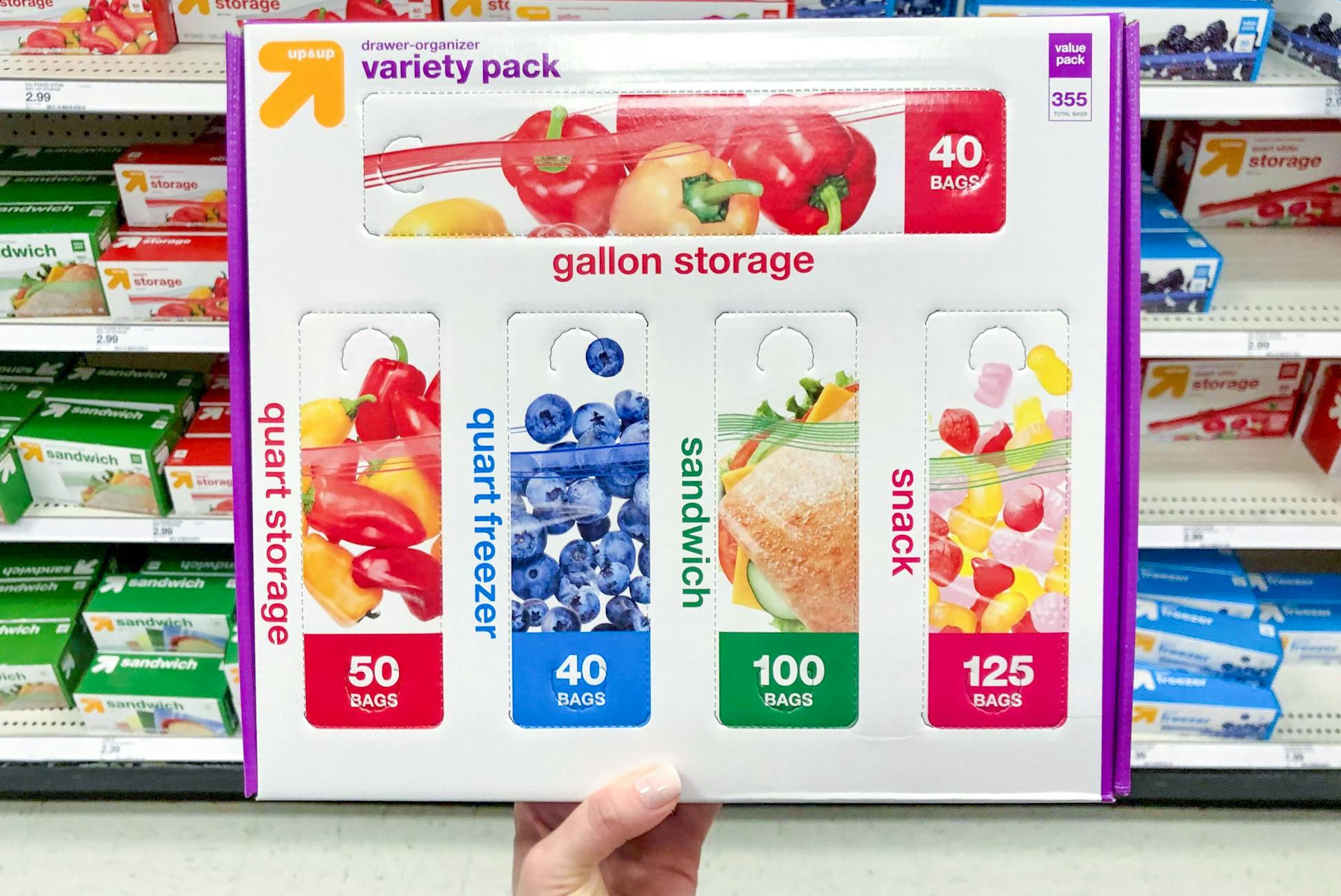 Target's Food Storage Bag Variety Pack Saves You $28 — Here's How - The  Krazy Coupon Lady