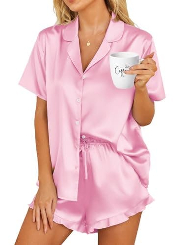 Women's Satin Pajama Set