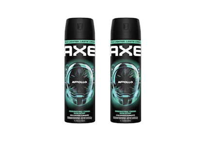 2 AXE Body Sprays