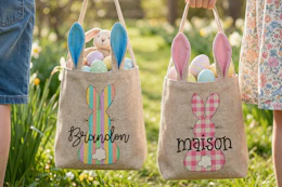 Personalized Easter Bags