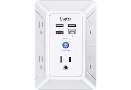 5-Outlet Surge Protector