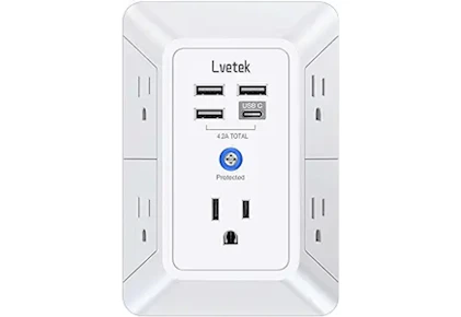 5-Outlet Surge Protector