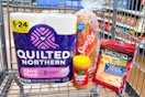 bogo free groceries in shopping cart
