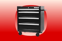 Lowe's Kobalt rolling tool cabinet