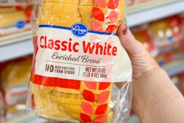 Free Loaf of Kroger White Bread With Digital Coupon card image